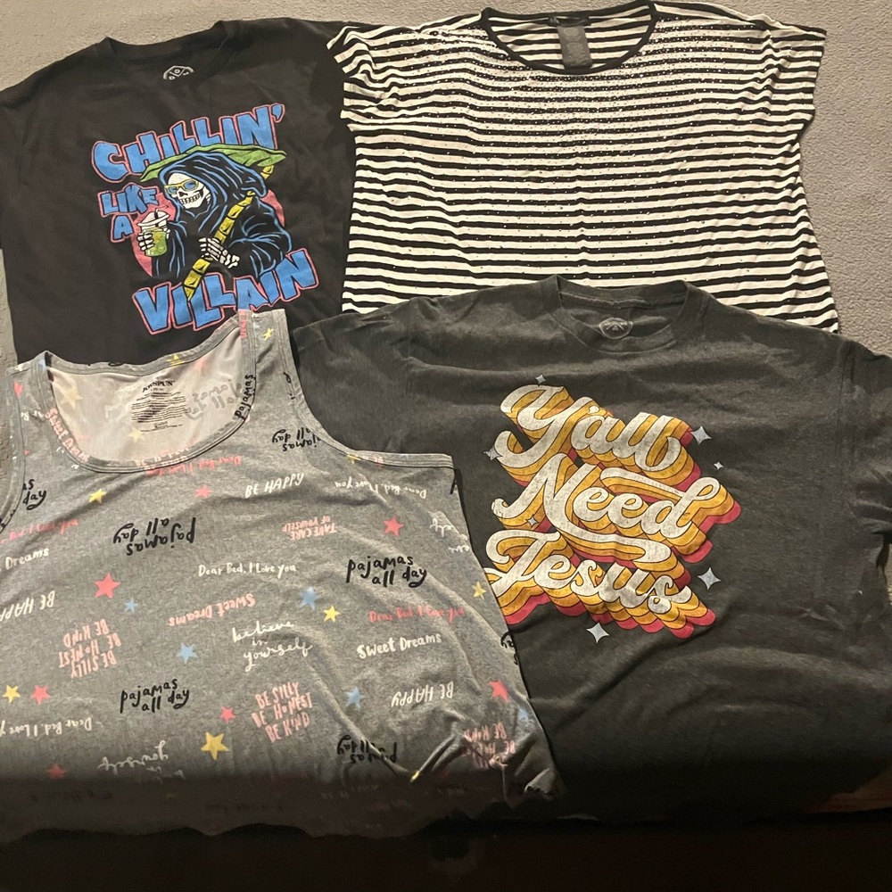 Short sleeve/tank bundle